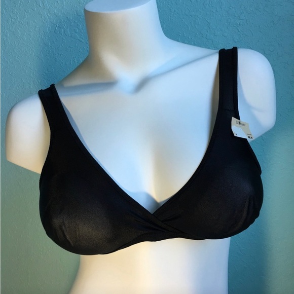 Vintage GELMART Style 2948 Black Wirefree Sheer Nylon Unlined Bralette Bra NWT - Picture 5 of 17